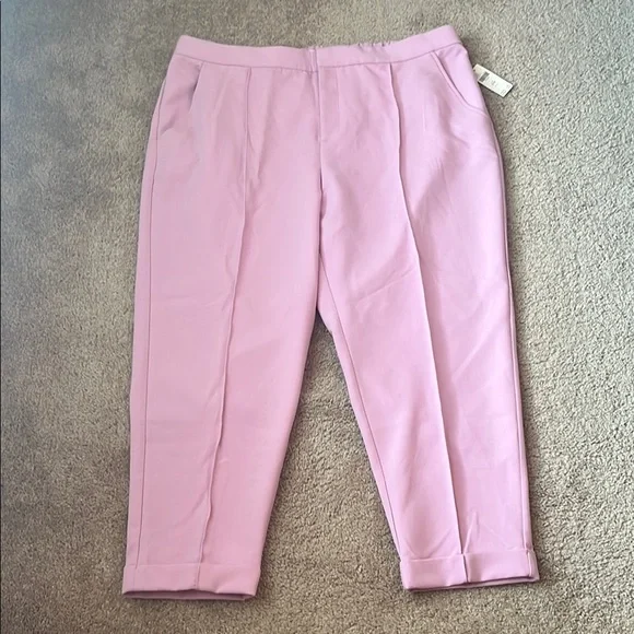 NWT Anthropologie Maeve Lilac Pants - Picture 1 of 12